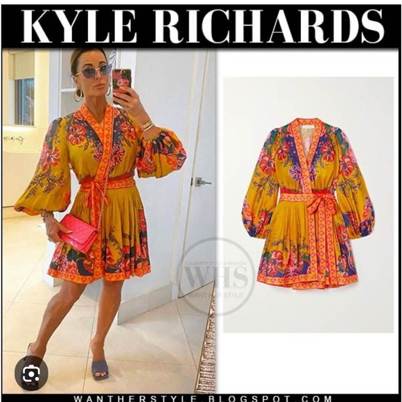 Zimmermann wrap dress AU size 3 US size 8-10 - Picture 3 of 9